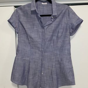 Brunello Cucinelli Short Sleeve Button-Up